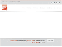 Tablet Screenshot of mediawiseng.com